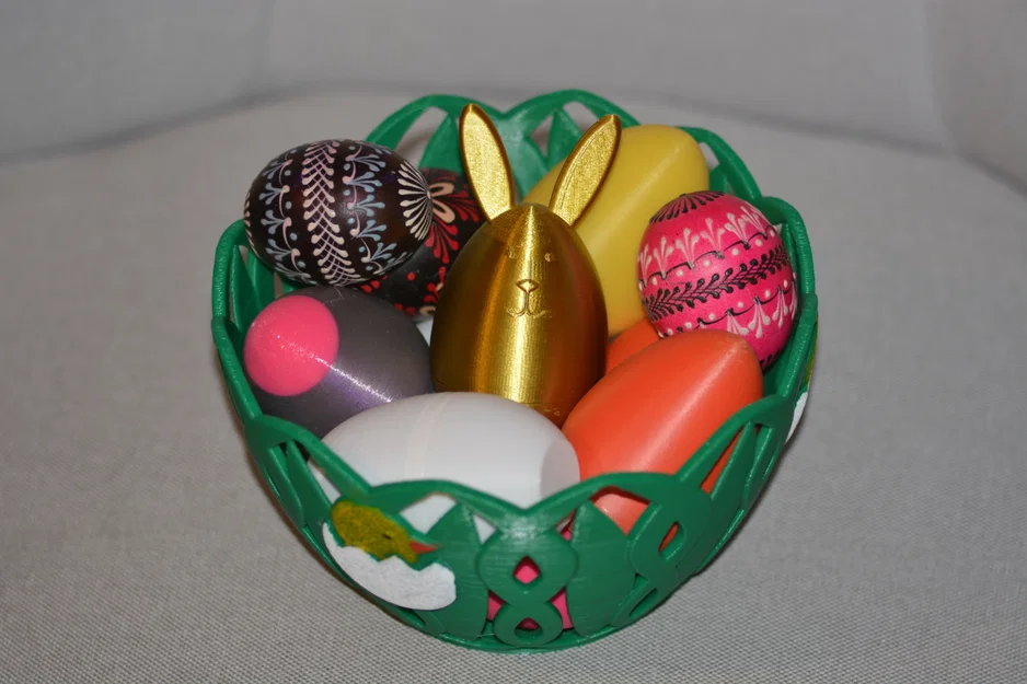 Mô hình chú thỏ Phục sinh Easter Bunny đáng yêu cho máy in 3D - Image 2