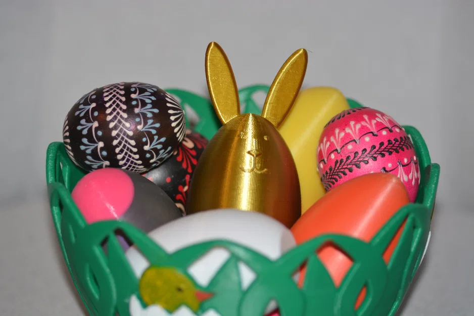Mô hình chú thỏ Phục sinh Easter Bunny đáng yêu cho máy in 3D - Image 3
