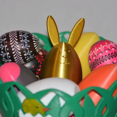 Mô hình chú thỏ Phục sinh Easter Bunny đáng yêu cho máy in 3D