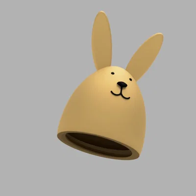 Mô hình chú thỏ Phục sinh Easter Bunny đáng yêu cho máy in 3D