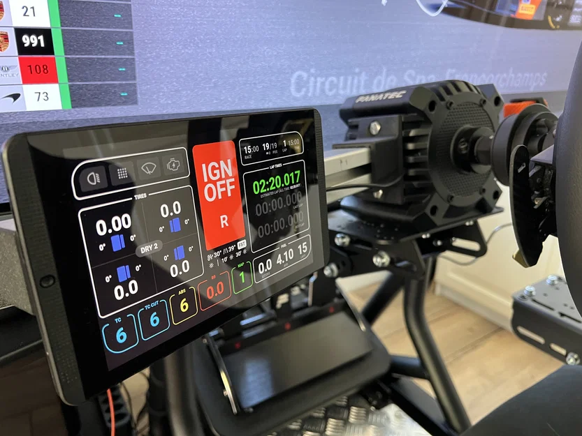 Bát gắn bên hông/Giá đỡ Tablet cho Fanatec Clubsport DD / DD+ / DD Pro / CSL DD - Image 3