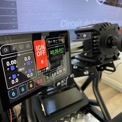 Bát gắn bên hông/Giá đỡ Tablet cho Fanatec Clubsport DD / DD+ / DD Pro / CSL DD