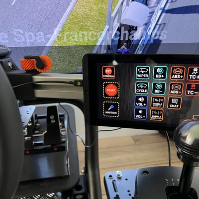 Bát gắn bên hông/Giá đỡ Tablet cho Fanatec Clubsport DD / DD+ / DD Pro / CSL DD