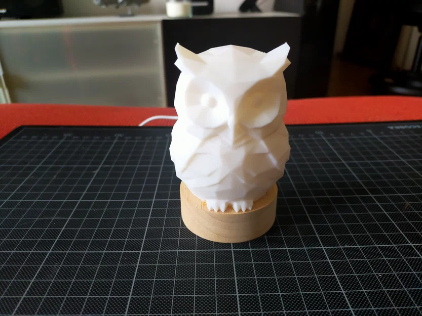 Đèn Cú Mèo Low Poly Dễ Thương - Image 4