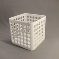 Hộp đựng đồ 90x90 mm họa tiết lục giác hiện đại - Thumbnail 2