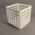 Hộp đựng đồ 90x90 mm họa tiết lục giác hiện đại - Thumbnail 3