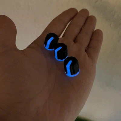 Nút vặn Pedal Guitar phát sáng 3D - Tùy chỉnh phong cách chuyên nghiệp