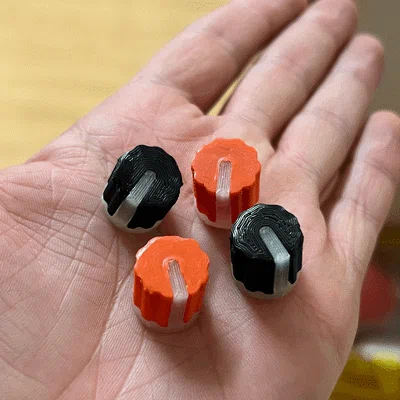 Nút vặn Pedal Guitar phát sáng 3D - Tùy chỉnh phong cách chuyên nghiệp