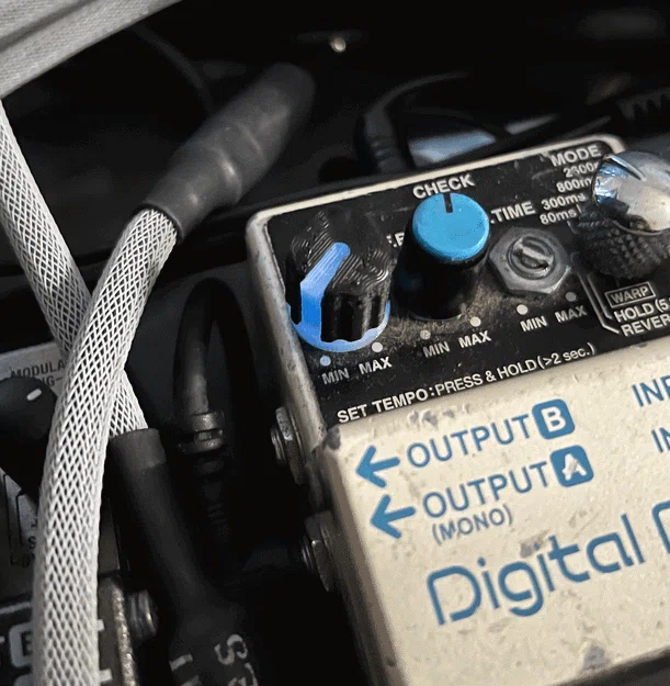 Nút vặn Pedal Guitar phát sáng 3D - Tùy chỉnh phong cách chuyên nghiệp - Image 4
