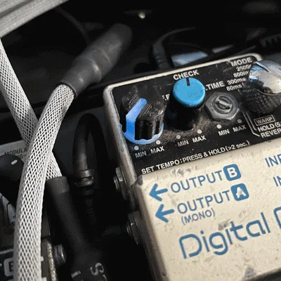 Nút vặn Pedal Guitar phát sáng 3D - Tùy chỉnh phong cách chuyên nghiệp