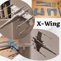 X-Wing Star Wars – Mẫu in 3D nhiều phần, tháo rời R2-D2 - Thumbnail 1