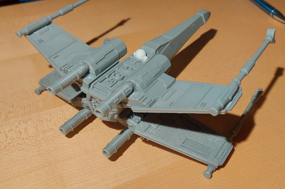 X-Wing Star Wars – Mẫu in 3D nhiều phần, tháo rời R2-D2 - Image 3