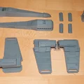 X-Wing Star Wars – Mẫu in 3D nhiều phần, tháo rời R2-D2 - Thumbnail 5