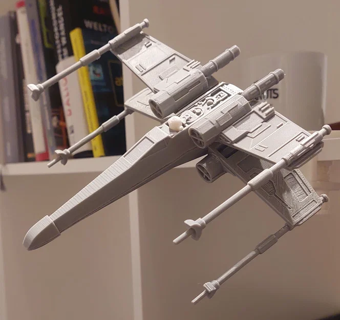 X-Wing Star Wars – Mẫu in 3D nhiều phần, tháo rời R2-D2 - Image 6