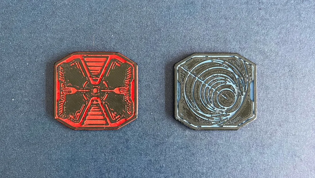 Bộ Token Twin Suns 3D tuyệt đẹp cho Star Wars Unlimited - Image 1