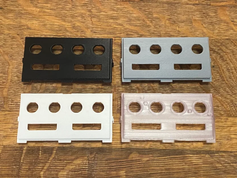 Tấm ốp mặt trước GameCube (Front I/O Plate) thay thế cho máy chơi game - Image 2