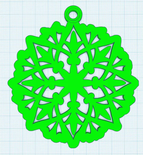 Mẫu đồ trang trí cây thông Noel (Christmas Ornament) in 3D đẹp mắt - Image 1