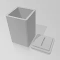 Hộp Đựng Tiền Tiết Kiệm (Alcancía) - Thiết Kế 3D Tối Giản, Dễ In - Thumbnail 1