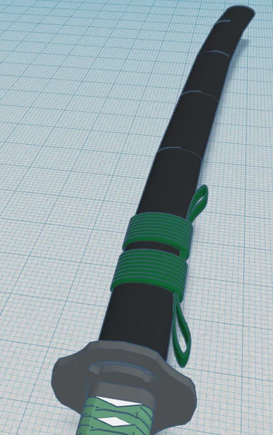 Bộ đôi kiếm Katana cho mô hình Dummy 13 - Phụ kiện 3D ấn tượng - Image 3