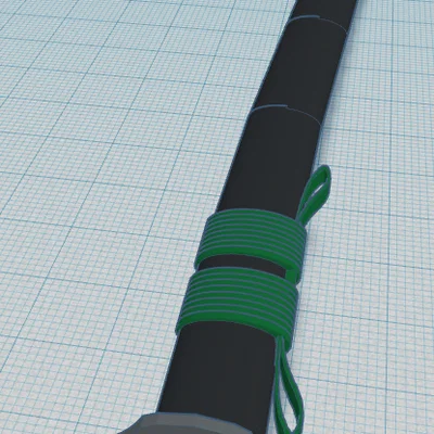 Bộ đôi kiếm Katana cho mô hình Dummy 13 - Phụ kiện 3D ấn tượng