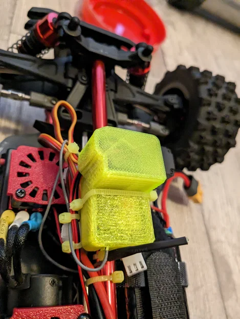 Hộp bảo vệ bộ thu tín hiệu cho xe MJX Hyper Go 14209 in 3D - Image 1