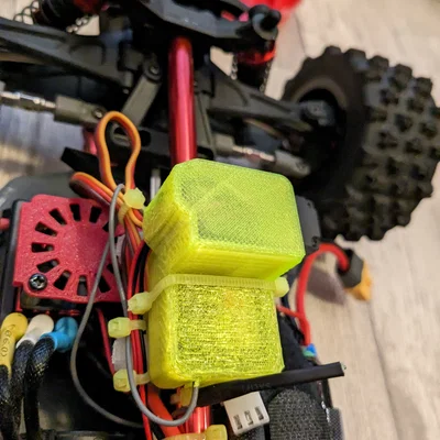 Hộp bảo vệ bộ thu tín hiệu cho xe MJX Hyper Go 14209 in 3D