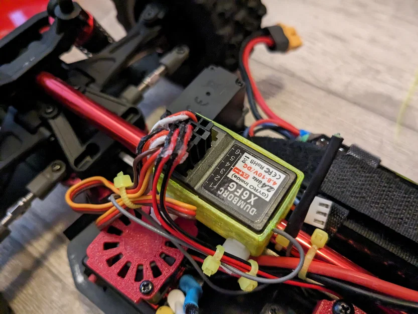 Hộp bảo vệ bộ thu tín hiệu cho xe MJX Hyper Go 14209 in 3D - Image 2