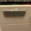 Bảng báo Sạch/Dơ cho máy rửa chén (Dishwasher sign) - Thumbnail 1