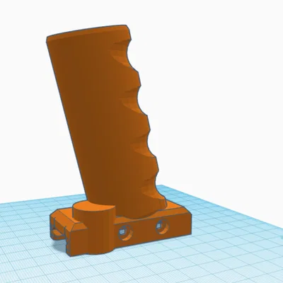Tay cầm dọc Airsoft (Vertical Grip) - Phụ kiện in 3D chuyên nghiệp
