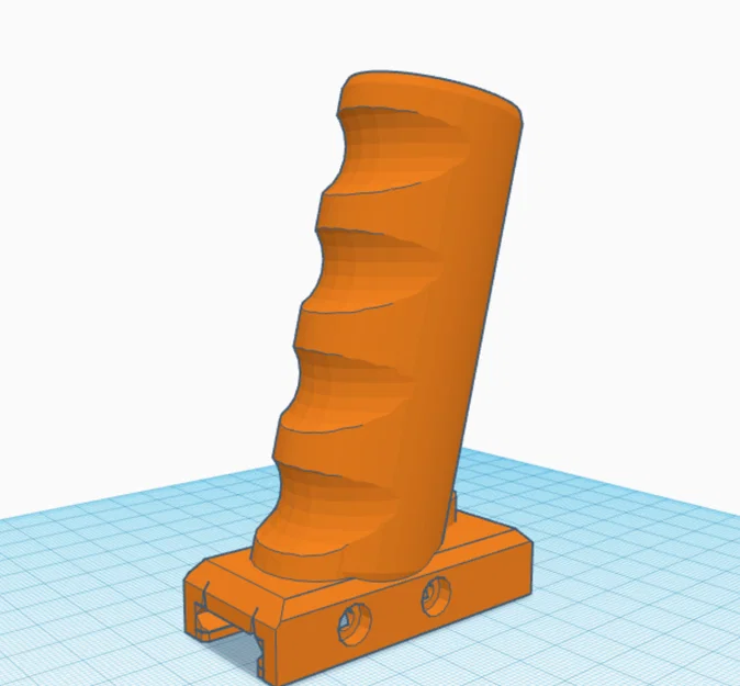 Tay cầm dọc Airsoft (Vertical Grip) - Phụ kiện in 3D chuyên nghiệp - Image 2