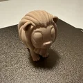 Mô hình 3D Lion Fluffy dễ thương trang trí bàn làm việc - Thumbnail 5