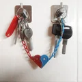In nhanh: Móc khóa trái tim Yin Yang lồng khớp - Thumbnail 7