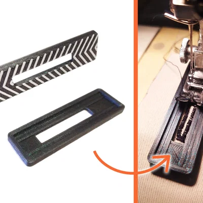 Cữ dẫn chân vịt may khuy (Buttonhole sewing foot guide)