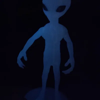 Mô hình người ngoài hành tinh Alien Grey in 3D cực chất