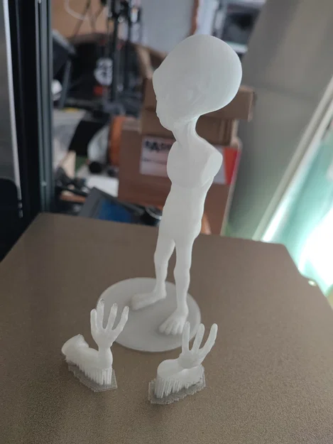 Mô hình người ngoài hành tinh Alien Grey in 3D cực chất - Image 2