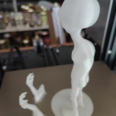 Mô hình người ngoài hành tinh Alien Grey in 3D cực chất