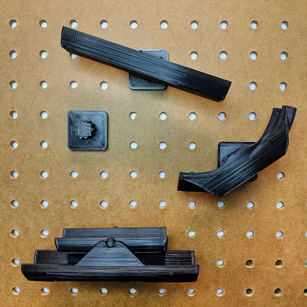 Peg Board Marble Run - Image 1