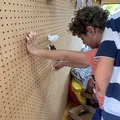 Peg Board Marble Run – Đường chạy bi gắn peg board - Thumbnail 2