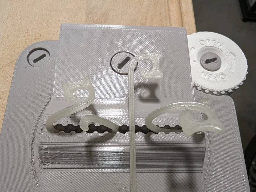 Vòng giữ sợi móc len hình mèo (Parametrized) - Image 3