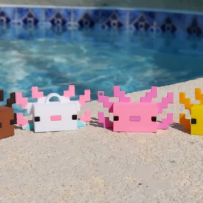 Móc khóa Axolotl Minecraft