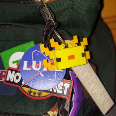 Móc khóa Axolotl Minecraft