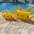 Móc khóa Axolotl Minecraft - Thumbnail 6