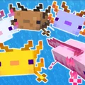 Móc khóa Axolotl Minecraft - Thumbnail 8