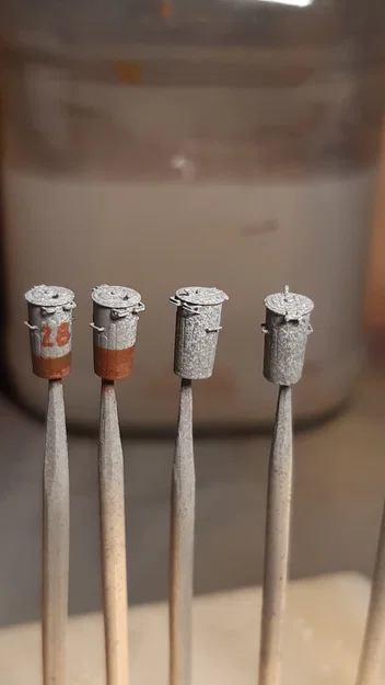 Bộ sưu tập nhỏ đồ nội thất mô hình & hàng hóa chất tải tỉ lệ 1:100 - Image 19