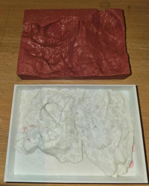Form âm đá tỉ lệ HO để làm khuôn (HO Scale Rock Negative Form for Mould Making) - Image 4