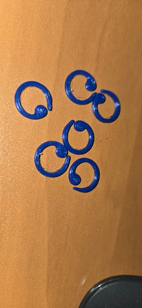 Dụng cụ đánh dấu mũi móc len 3D (Stitch Marker) tiện dụng - Image 2