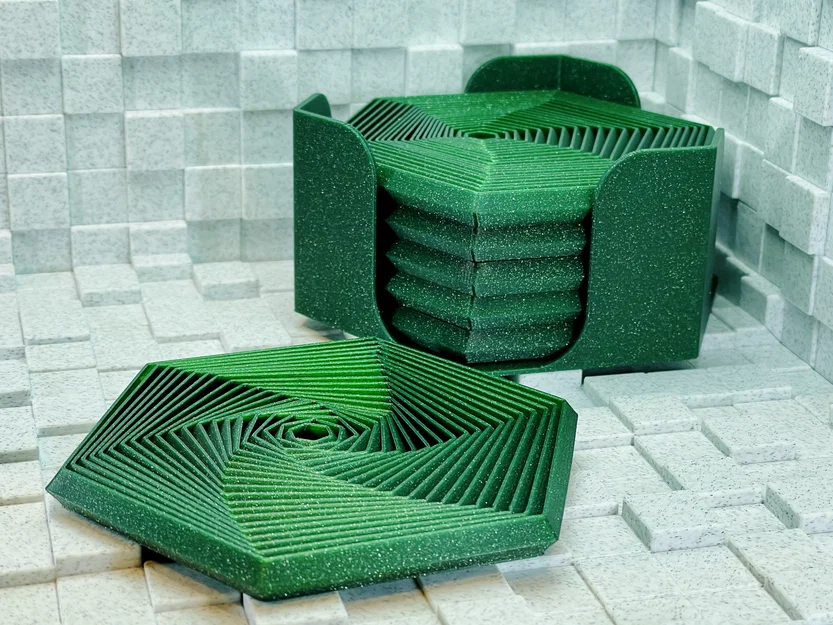 Hexagon Superfidget Coaster - Image 1