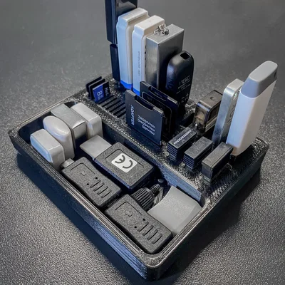 USB holder ULTIMATE PACK – Bộ khay giữ USB & SD/Micro SD