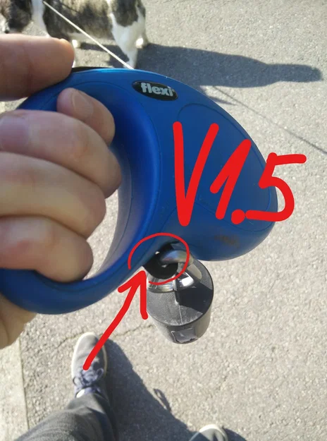 Móc treo túi poop cho dây dắt Flexi (Flexi Dog Leash Hook) - Image 1