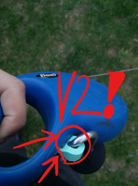 Móc treo túi poop cho dây dắt Flexi (Flexi Dog Leash Hook) - Image 2